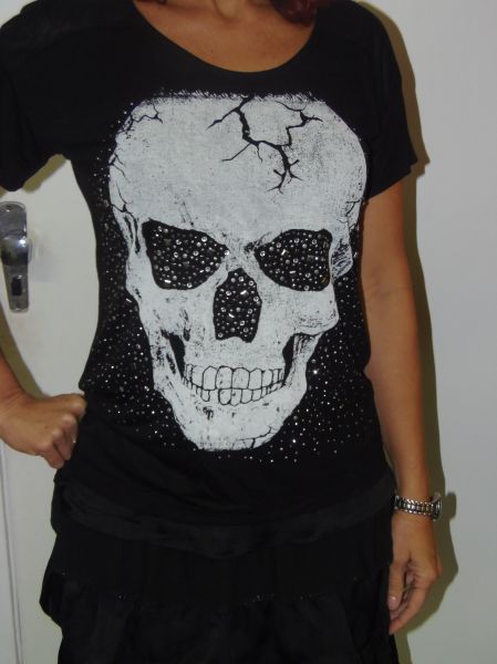 BLUSA CAVEIRA TAMANHOS PP-P-M-G