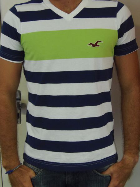 CAMISA HOLLISTER GOLA V , TAMANHOS P-M-G-GG